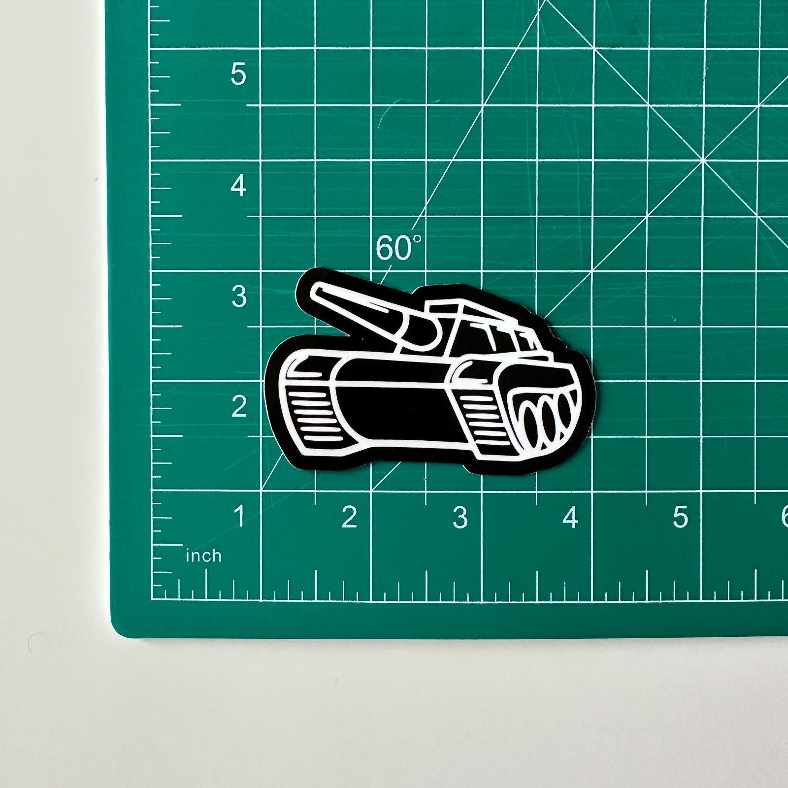 Superior Defense Tank Sticker, SupDef, one7six, Forward Observations Group