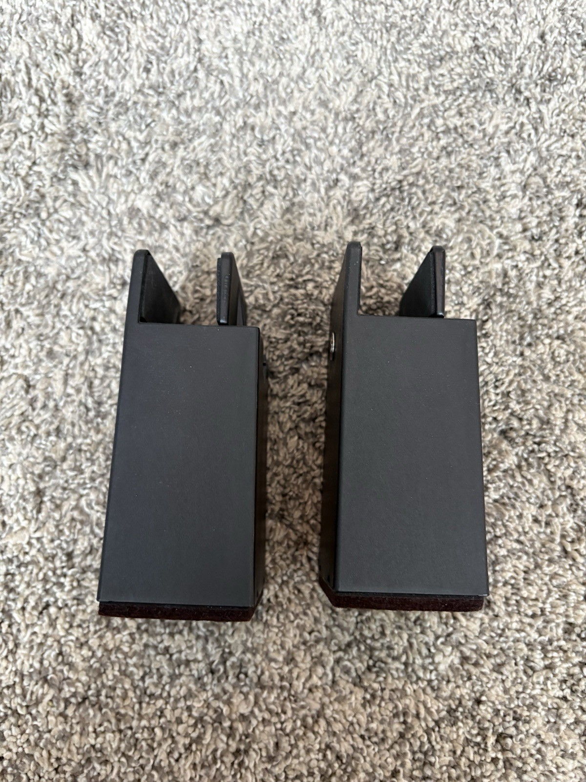 4” Bed Risers 4 Pack Heavy Duty 5000lb Black