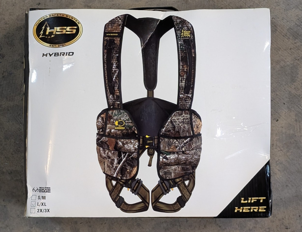 HSS HYBRID-R L/XL Hybrid Realtree Camo Harness 175-250 lbs Hunting