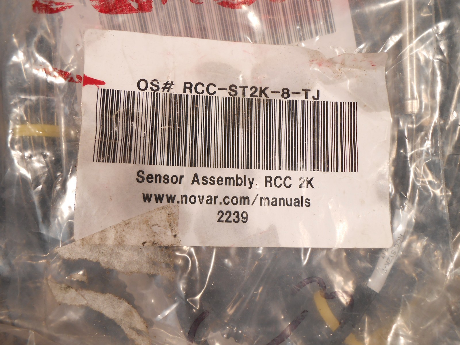 Novar Honeywell thermistor sensor assembly RCC-ST2K-8-TJ