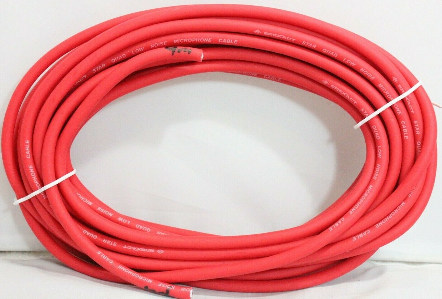 9M (29.5ft) Red Star Quad Balanced microphone cable - bulk - no termination