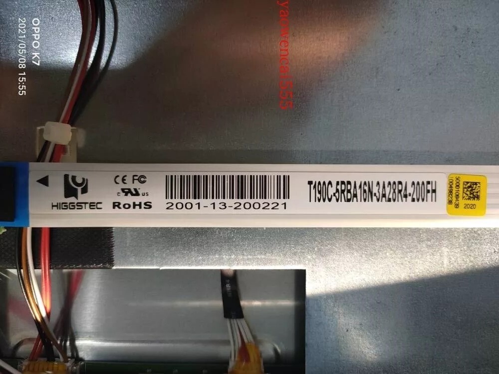 1X New For HIGGSTEC T190C-5RBA16N-3A28R4-200FH Touch Screen Glass Panel