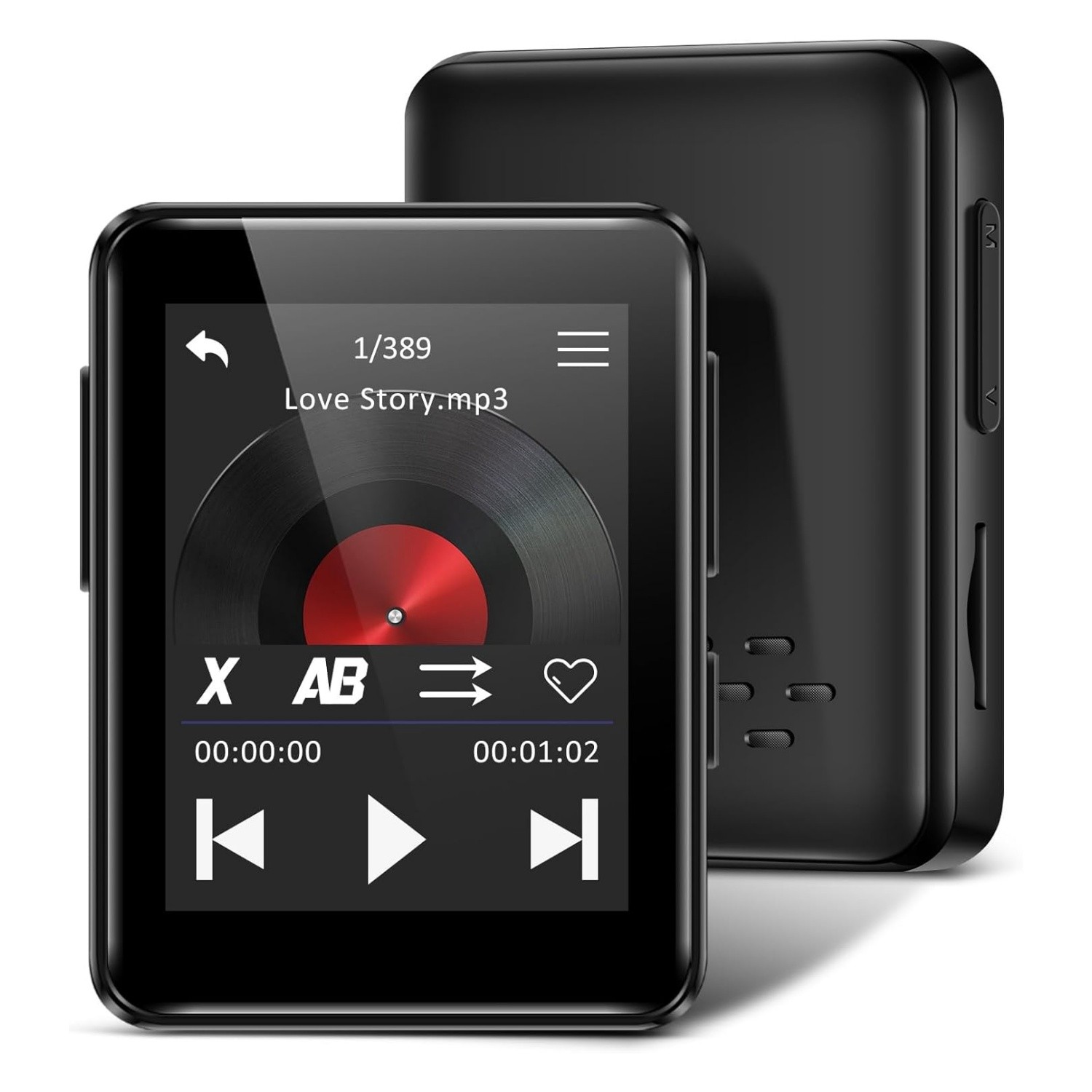 High Quality MP3 Player HiFi Lossless 1.8" Touch Screen Music Player FM Radio