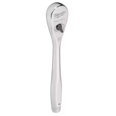 Milwaukee Tool 48-22-9014 1/4 In Drive 90 Geared Teeth Pear Head Style Hand