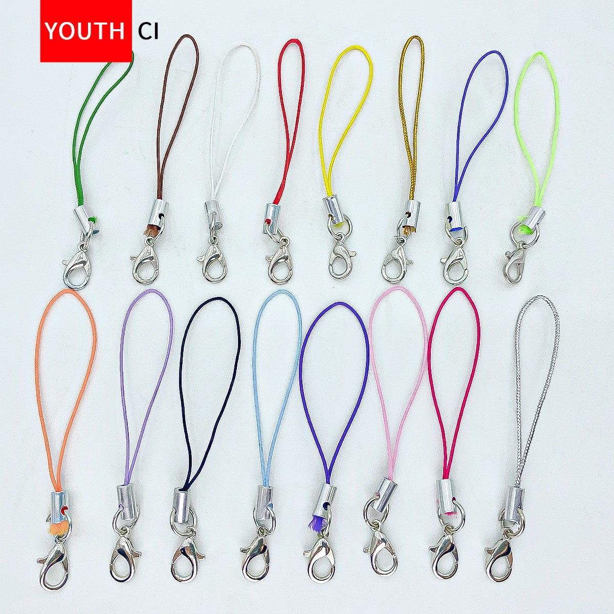 Mobile Phone Lanyard Diy Accessories Mobile Phone Chain Lanyard Materials 100pcs