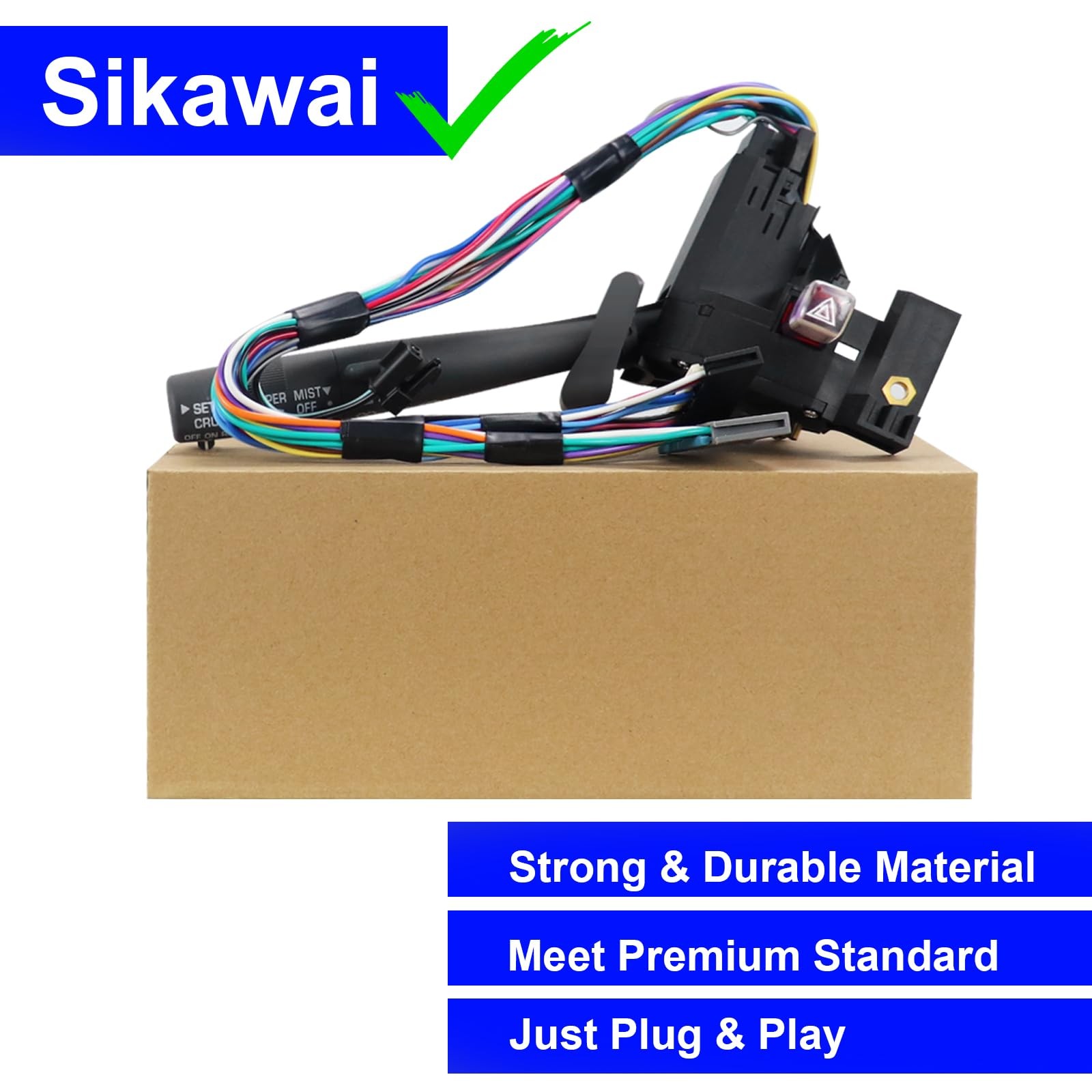 Multi-Function Combination Turn Signal Switch Wiper Hazard Cruise As picture