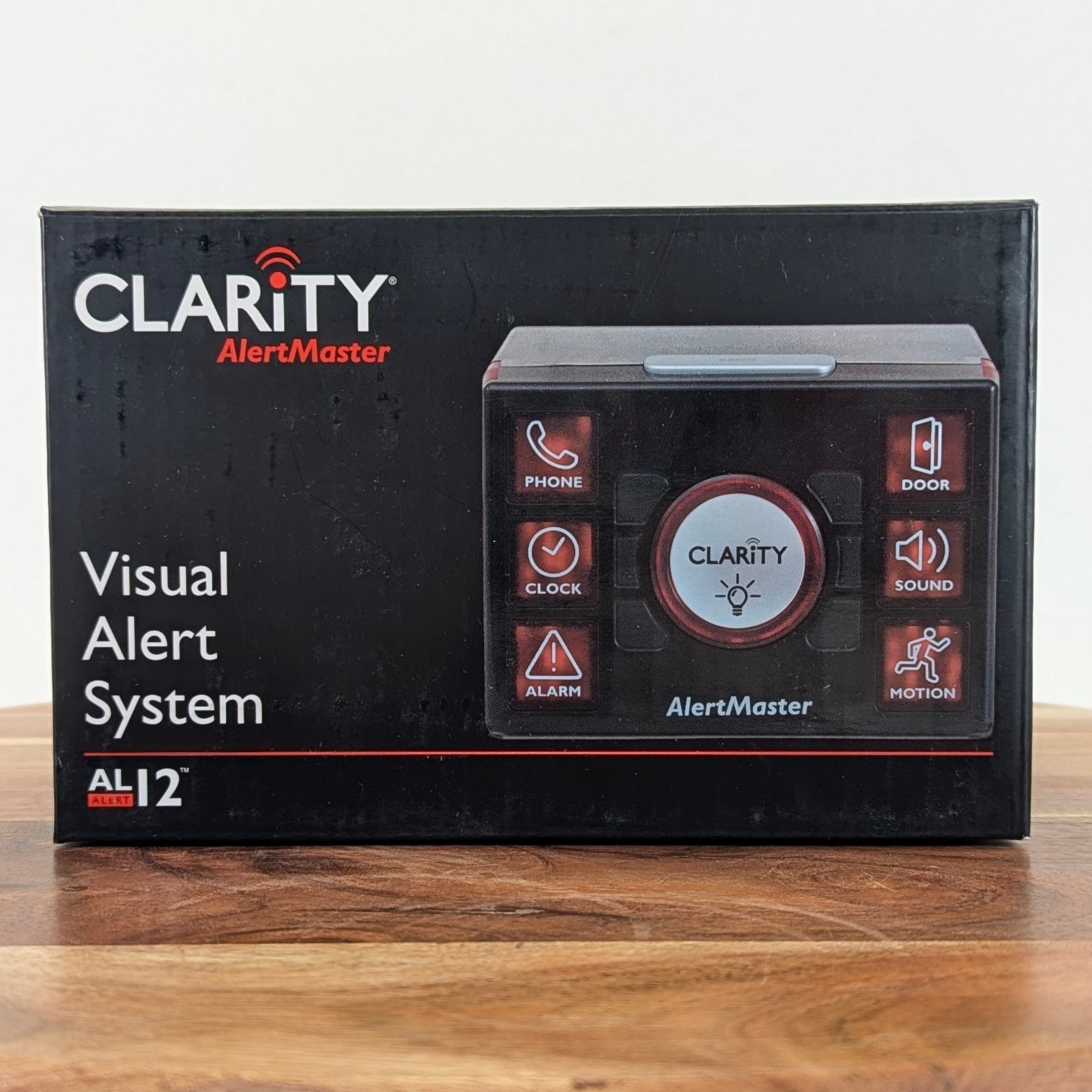 Clarity Alertmaster AL10 Alert System & 2 AL12 Motion Detect Visual Receivers