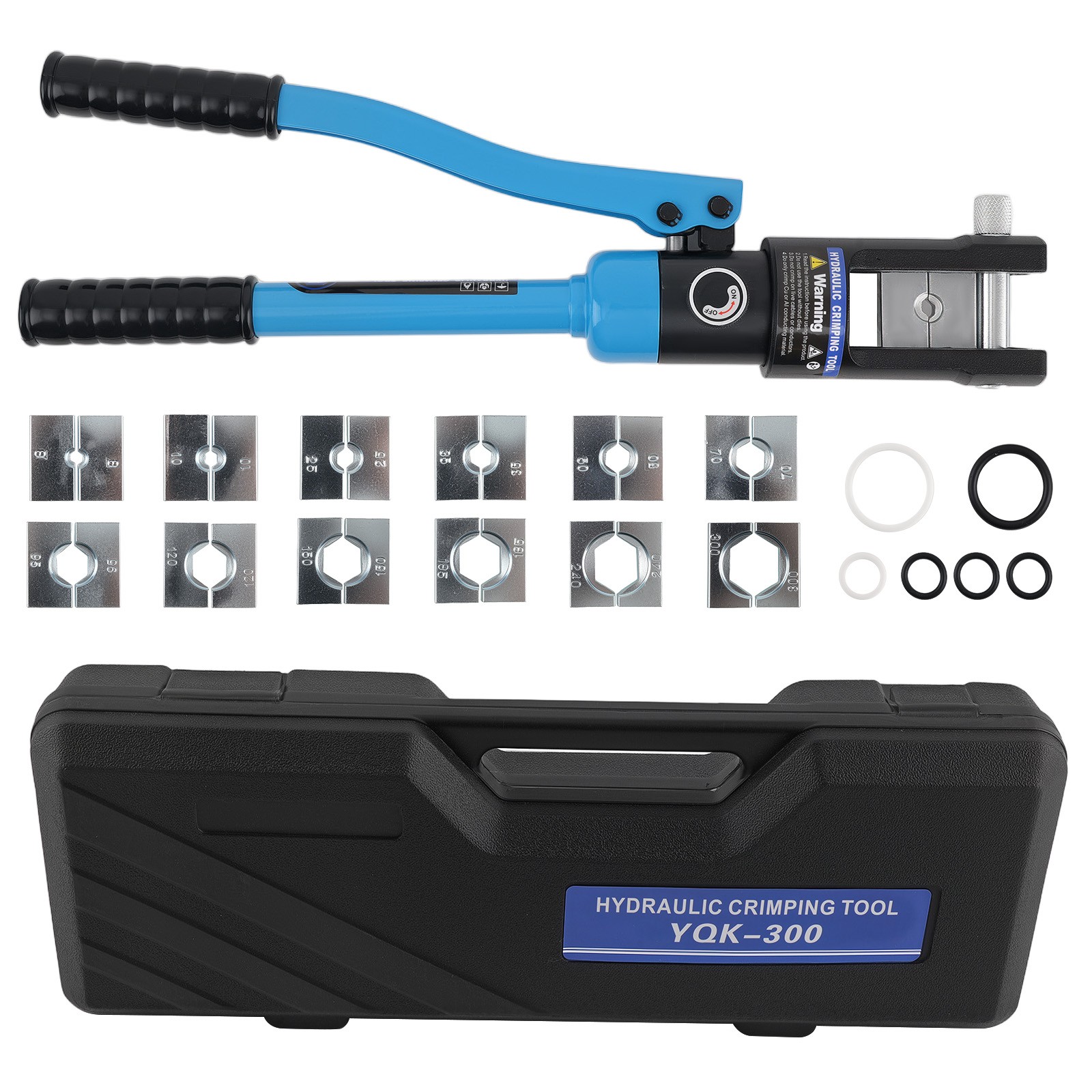 Hydraulic Wire Terminal Crimper Tool 16MT with Quick Release for Welding Cables
