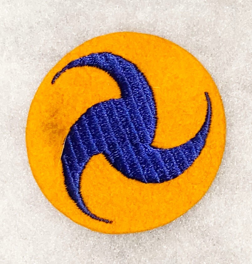 Early WWII Air Corps Headquarters Pinwheel Patch