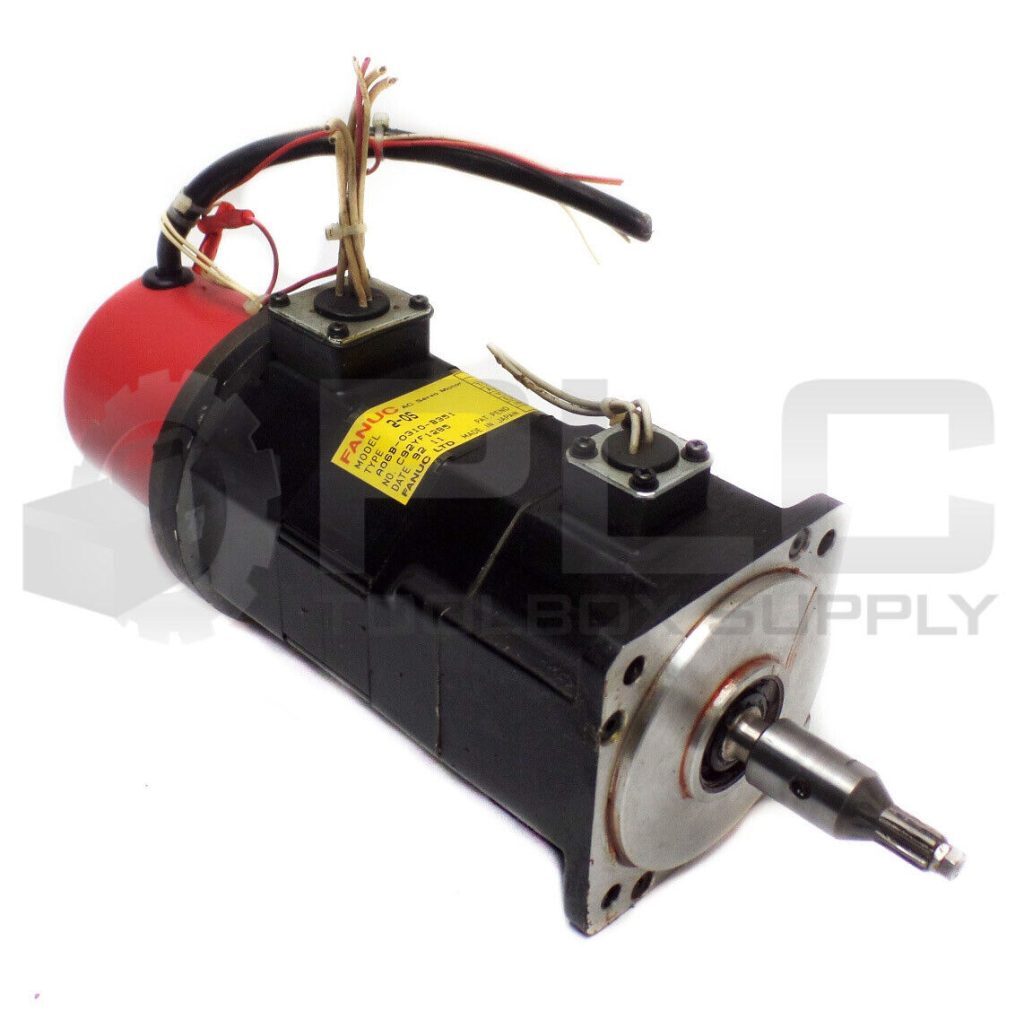 FANUC A06B-0310-B351 AC SERVO MOTOR 3000RPM w/ A290-0521-V581 PULSE CODER