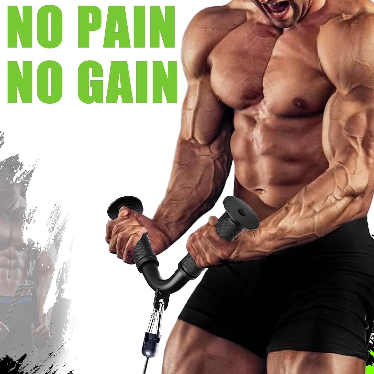 Tricep Pull down Attachment,Bigger V Bar Attachment LAT Pulldown Attachments Cab