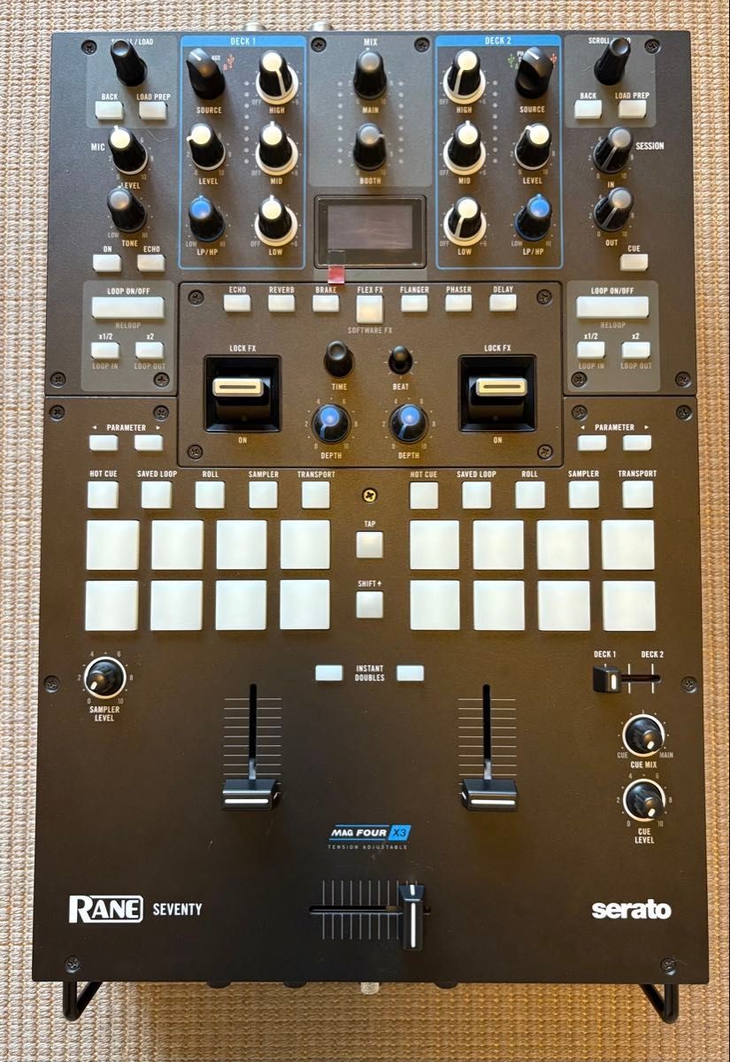 RANE SEVENTY DJ Mixer Serviced with Decksaver Excellent Condition