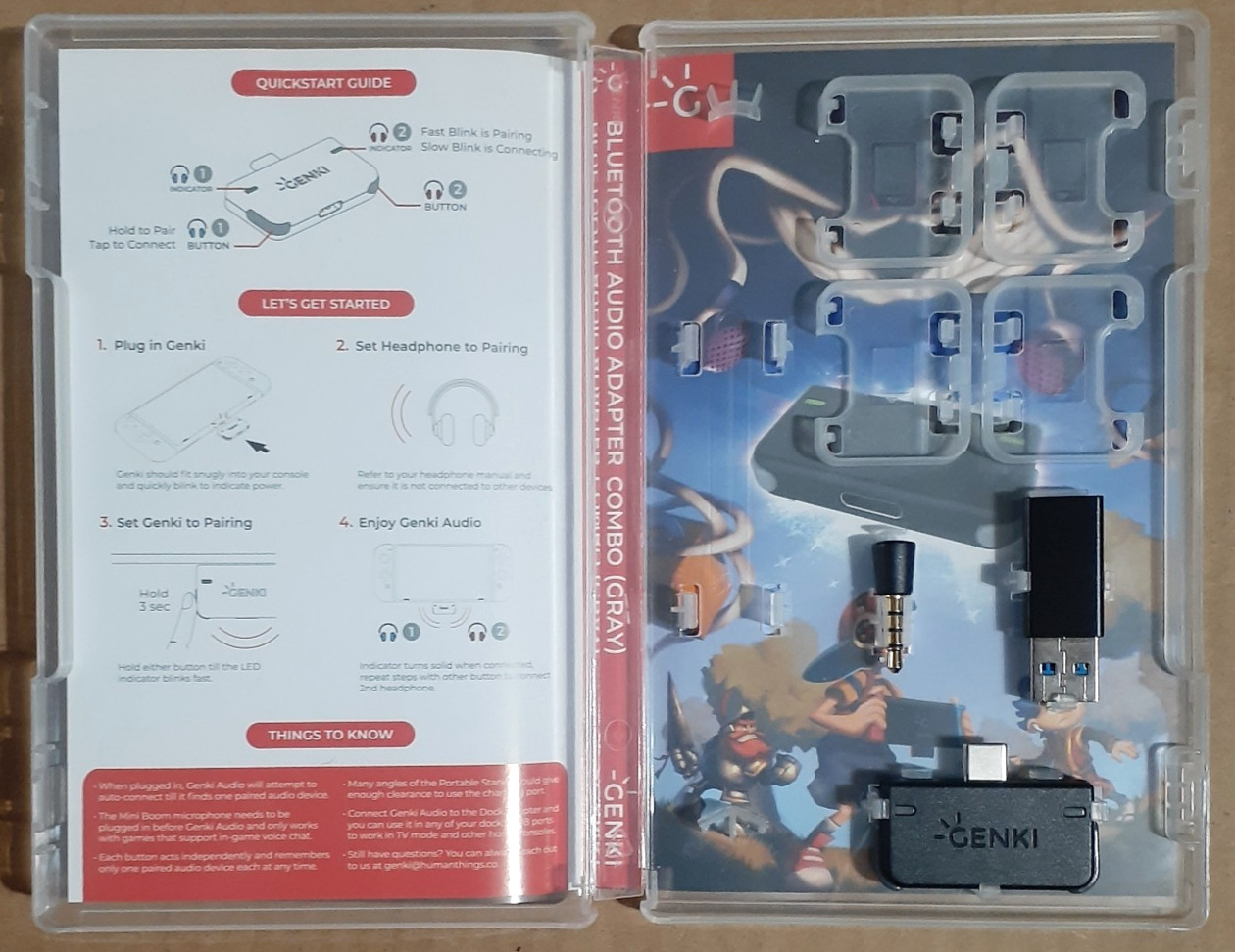 Cenki Bluetooth Audio For Switch/PS4/PC/MAC/Android