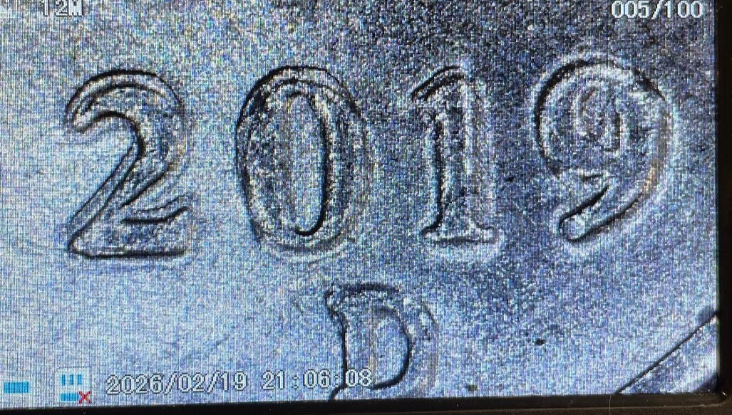 STRONG 2019-D Jefferson Nickel with Double Die Obverse/Double Die Reverse Errors