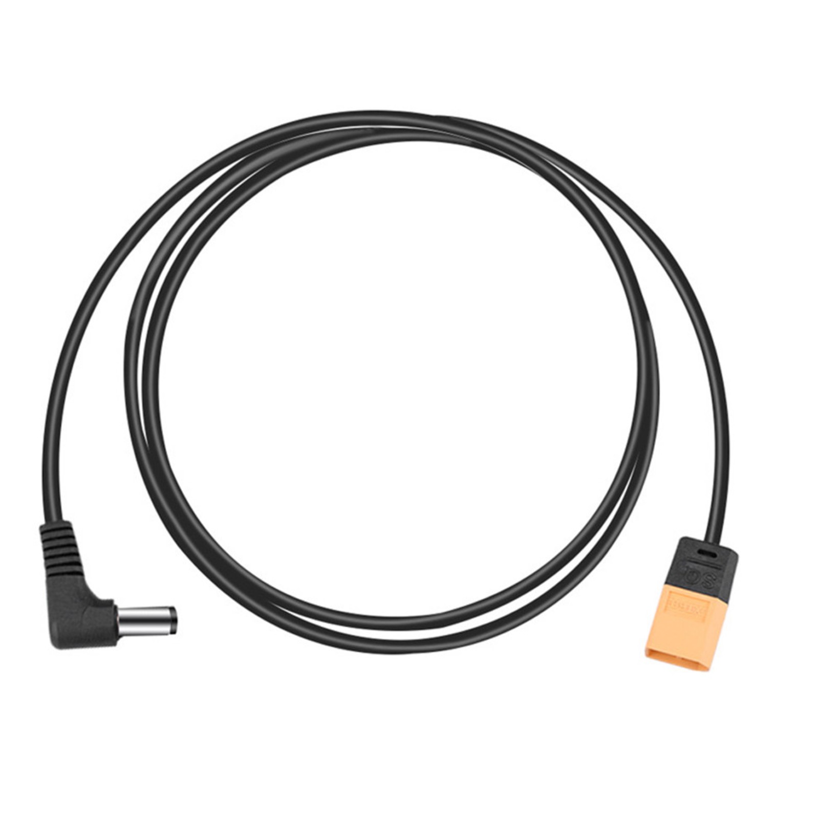 121cm Power Cable XT60 Male to DC Male Right Angle For DJI FPV Goggles V2