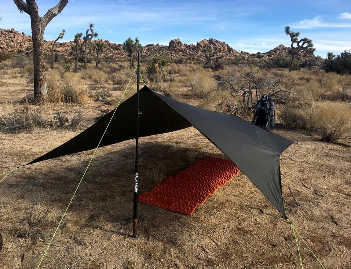 UL Hiker Ultra Lite 6x9 Shelter Coyote Brown Silpoly 1.1 oz