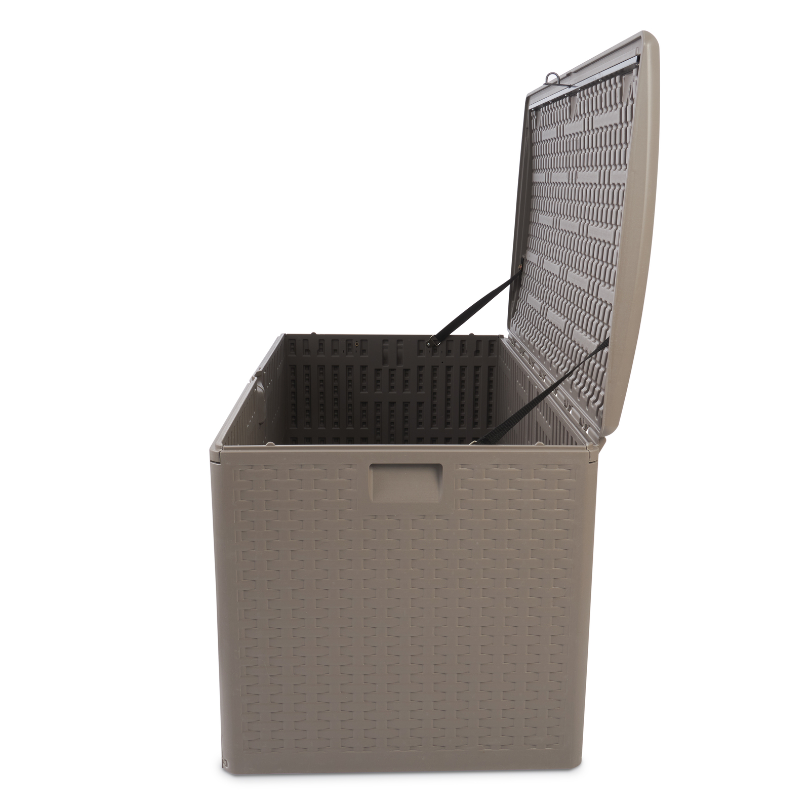 Plastic Development Group HDEDB99G 99-Gallon Resin Storage Deck Box, Driftwood