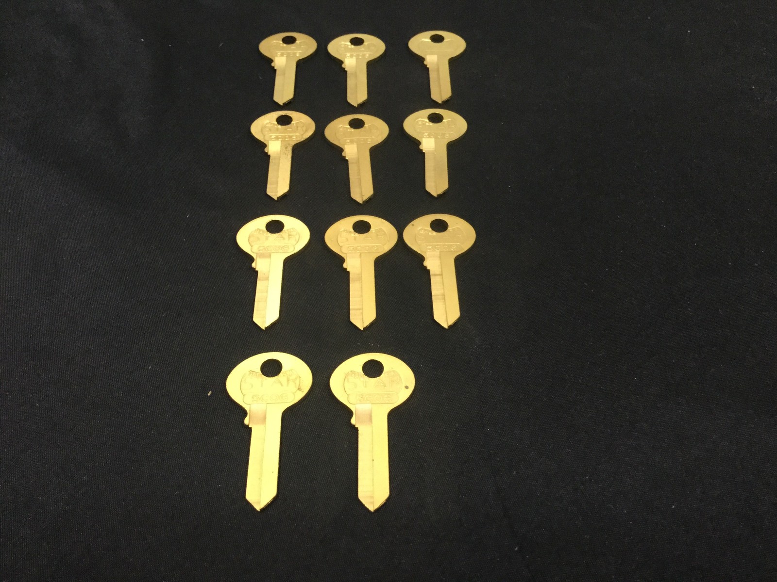 Corbin by Star 10006 Key Blanks, Set of 12 - Locksmith