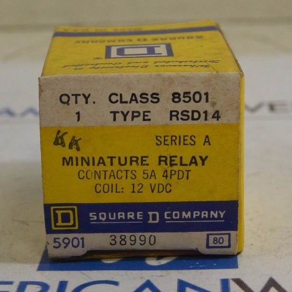 Square D 8501 RSD14 SERIES A - NEW