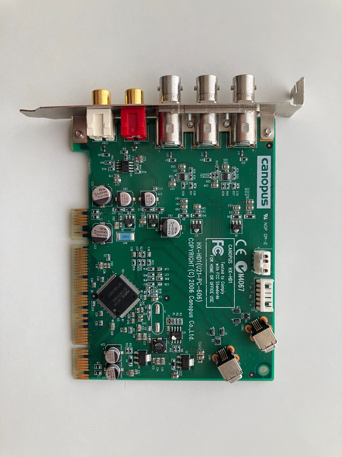 Canopus HX-HD1 (U21-PC-606) Component output card video capture