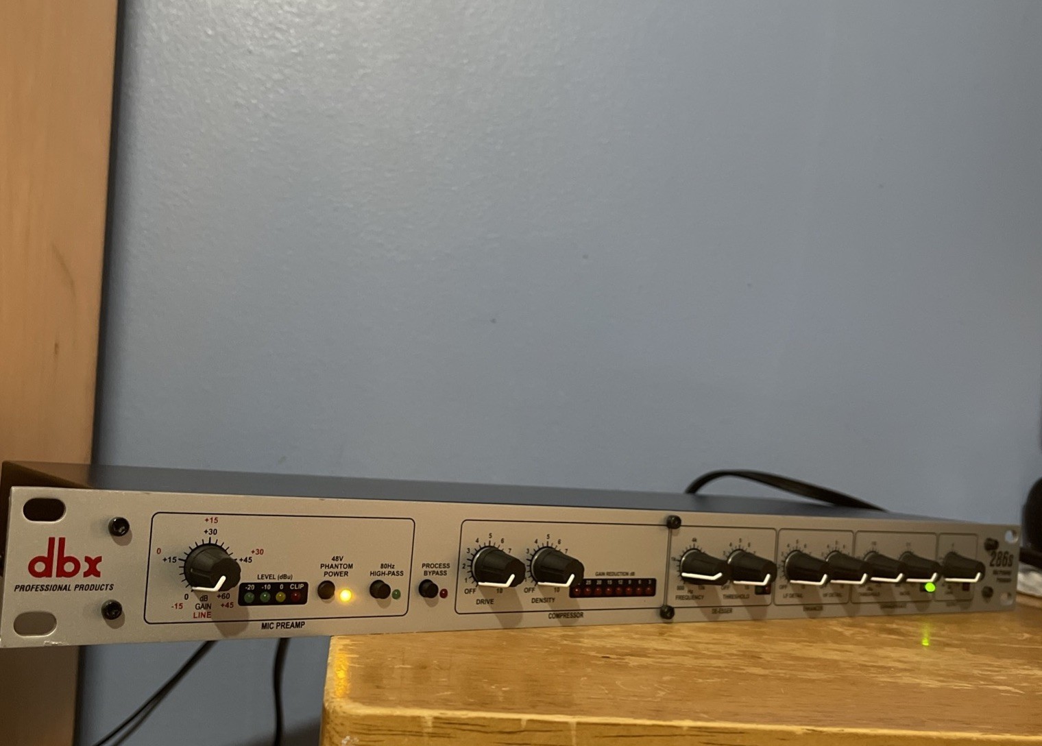 DBX 286S Mic Pre-Amp Processor 286 S Microphone/Instrument Preamp