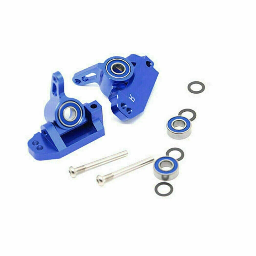 Front Caster Block Steering & Rear Stub Axle Carriers For 1/10 Traxxas Slash 2WD