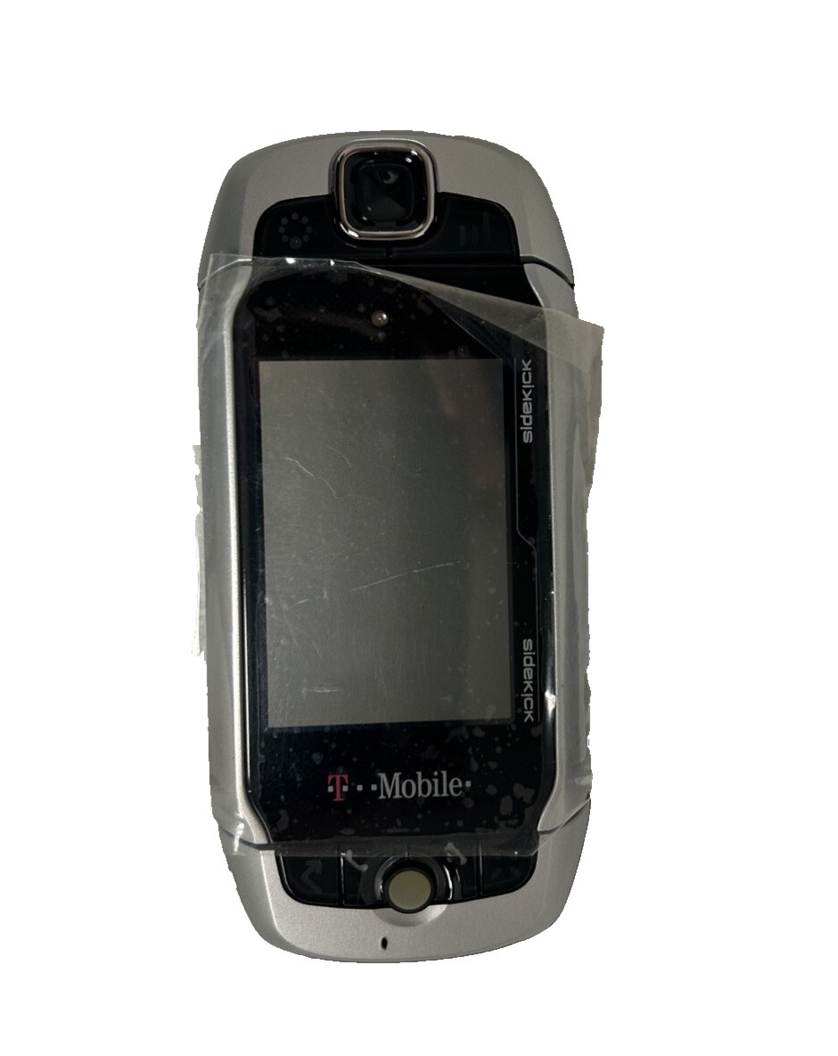 Vintage Classic Sharp T-Mobile Sidekick 3 PV200 Silver Rare New No Battery/back