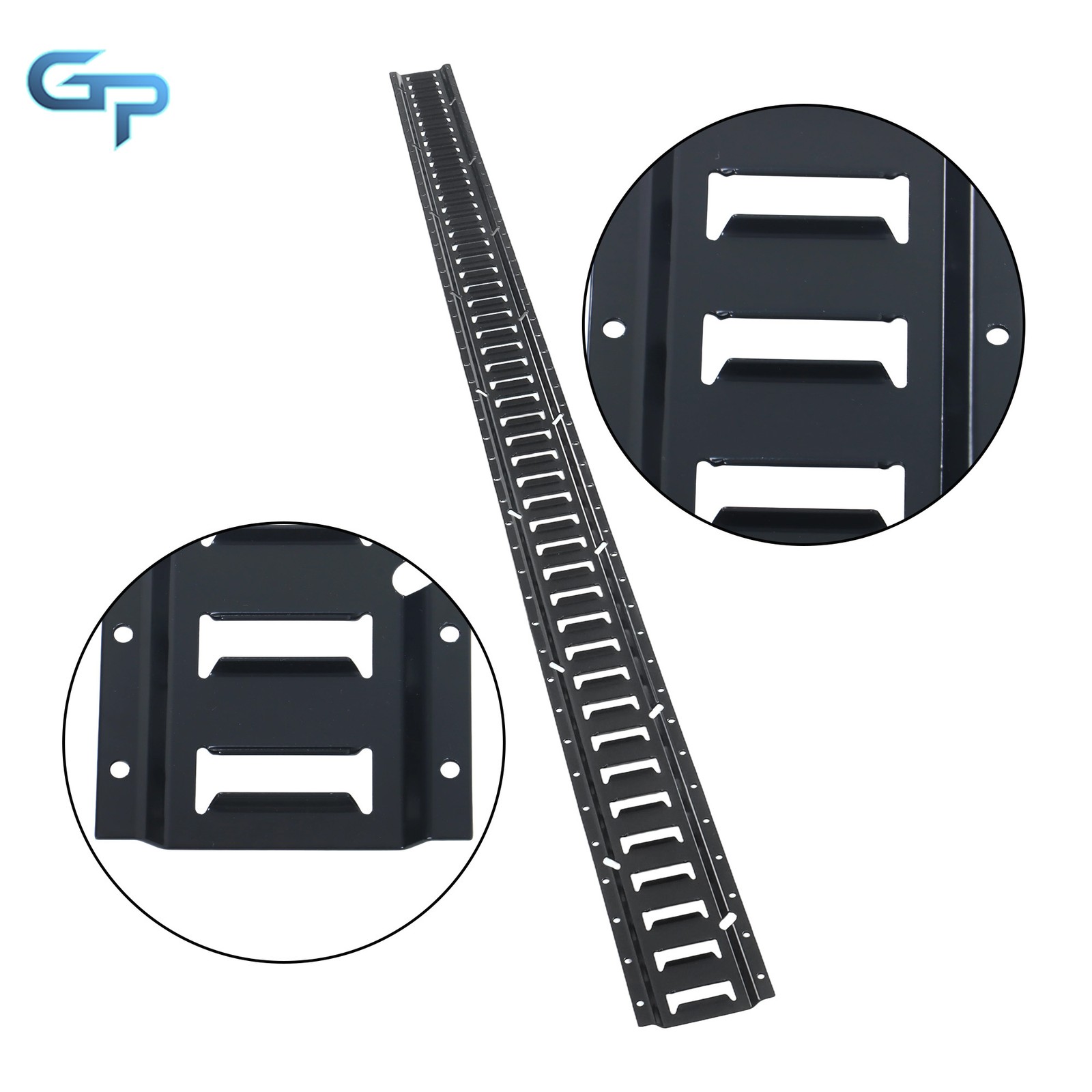 For Garages Vans Trailers Tie Downs 5 PK 8ft Track Tie Down Rail Kit