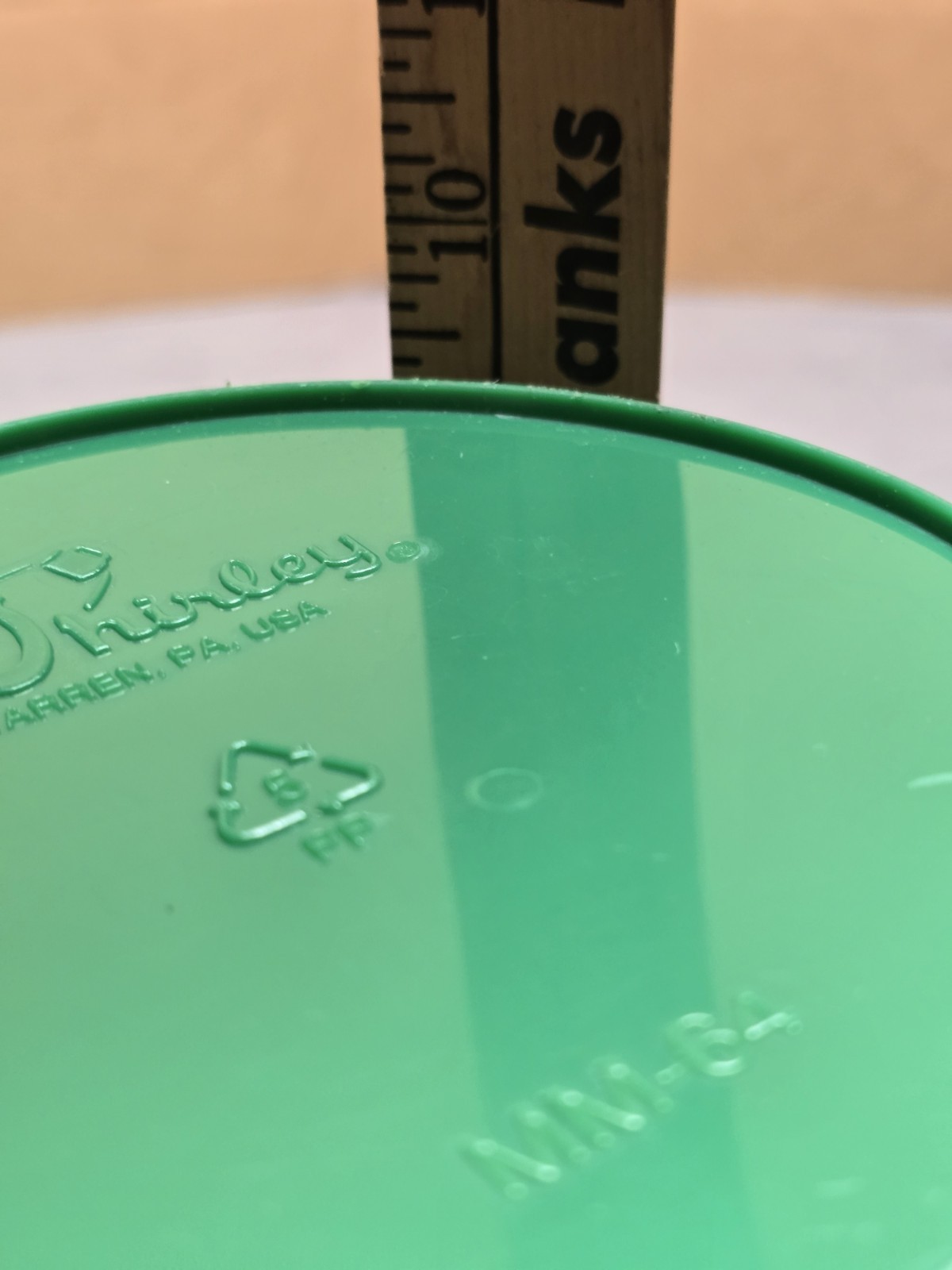 Vintage 64 Oz Mountain Dew Jumbo Whirley Green Insulated Plastic Travel Jug