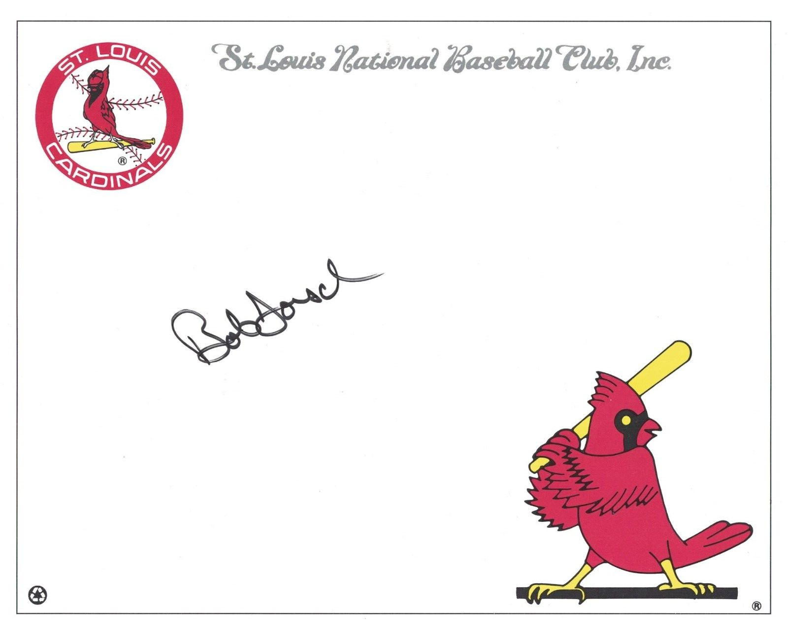 BOB FORSCH + 5 Others St. Louis Cardinals FREE SHIP! In Person 8X10 Autographed