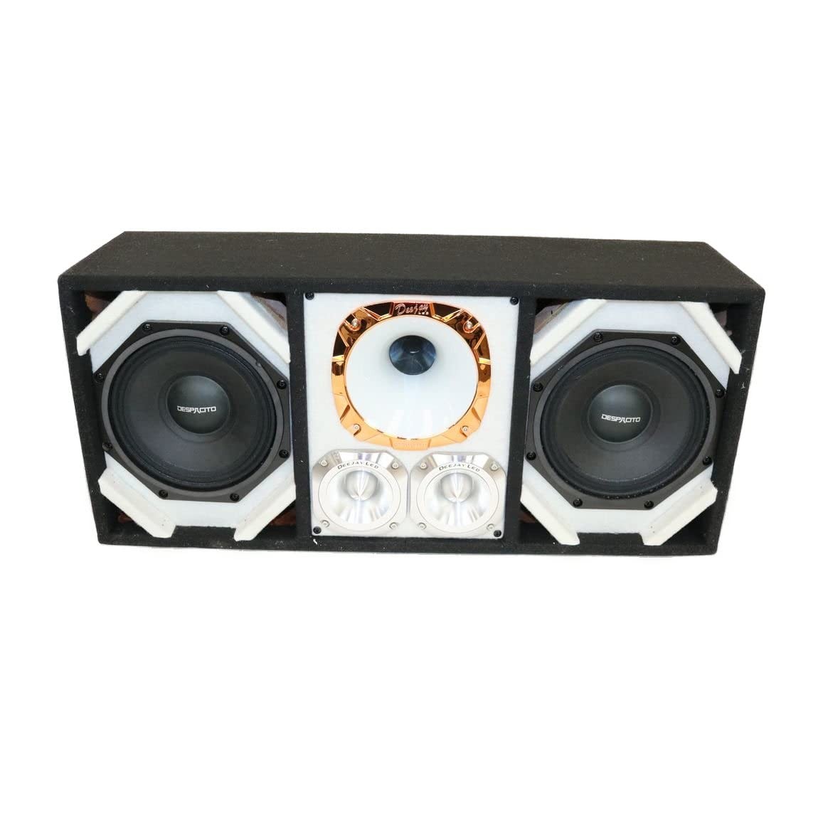 DEEJAY LED TBH8WHITE DEEJAYLED 2 8" Despacito Horn 2 TW Braz