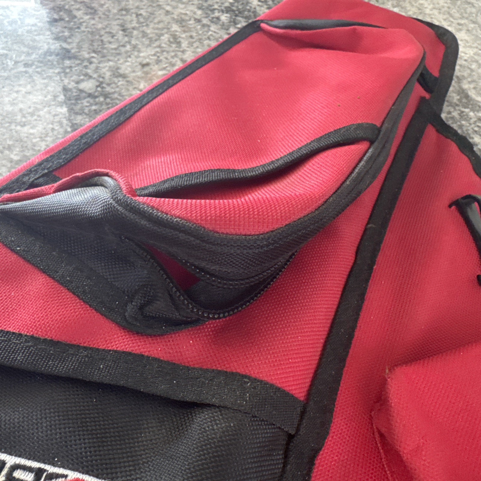 Bohning Red Target Archery Quiver with Bow Storage Pockets