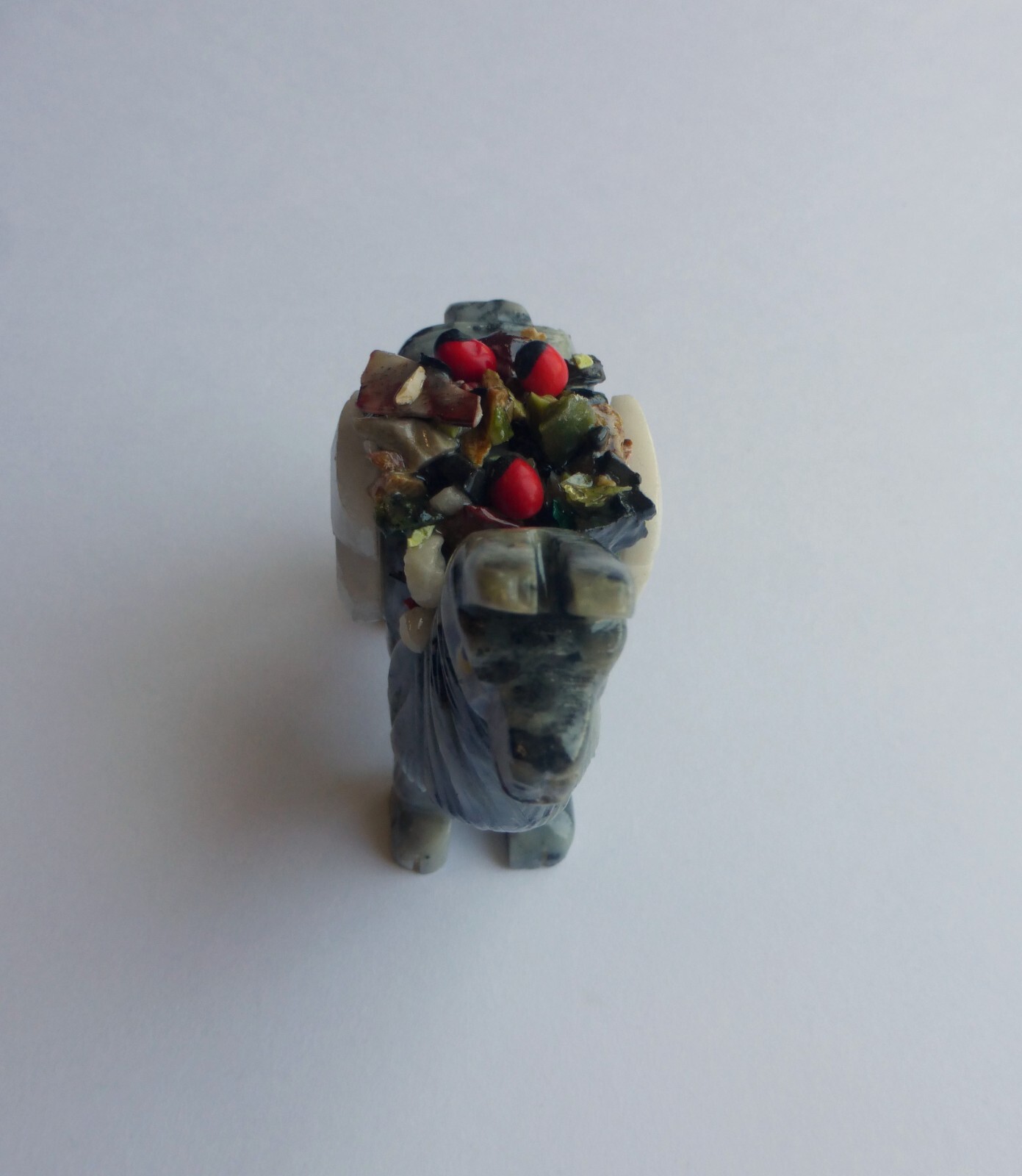 Peruvian Hand Carved Andean Stone Llama- Good Luck Charm