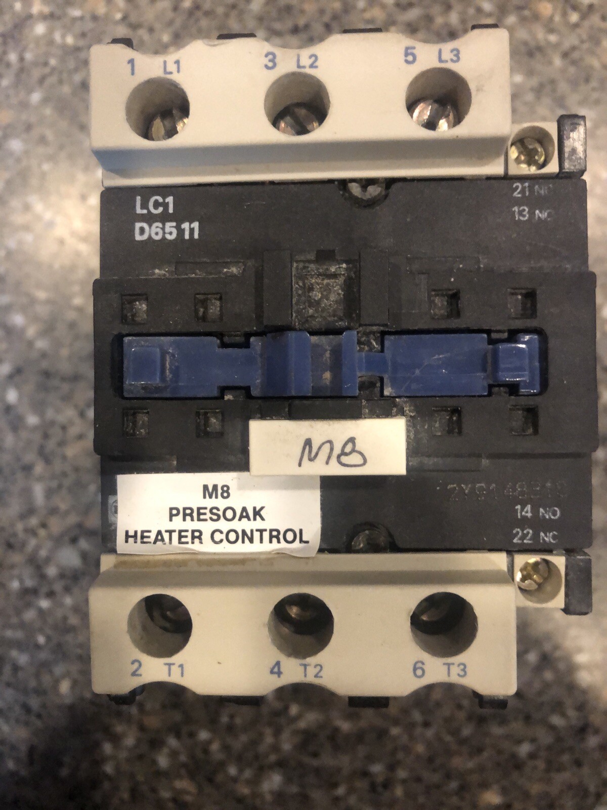 Telemecanique LC1 D6511 Contactor