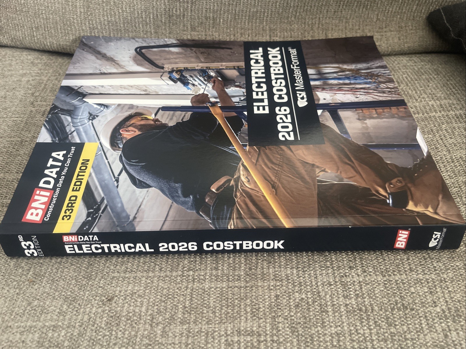 BNi DATA Electrical 2026 Costbook 33rd Edition CSI Master Format