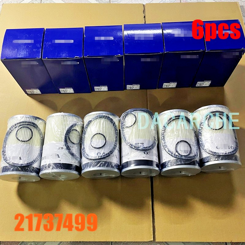 NEW 6PCS 21737499 FUEL FILTER Replaces 85105380 85105556 85108324 Volvo