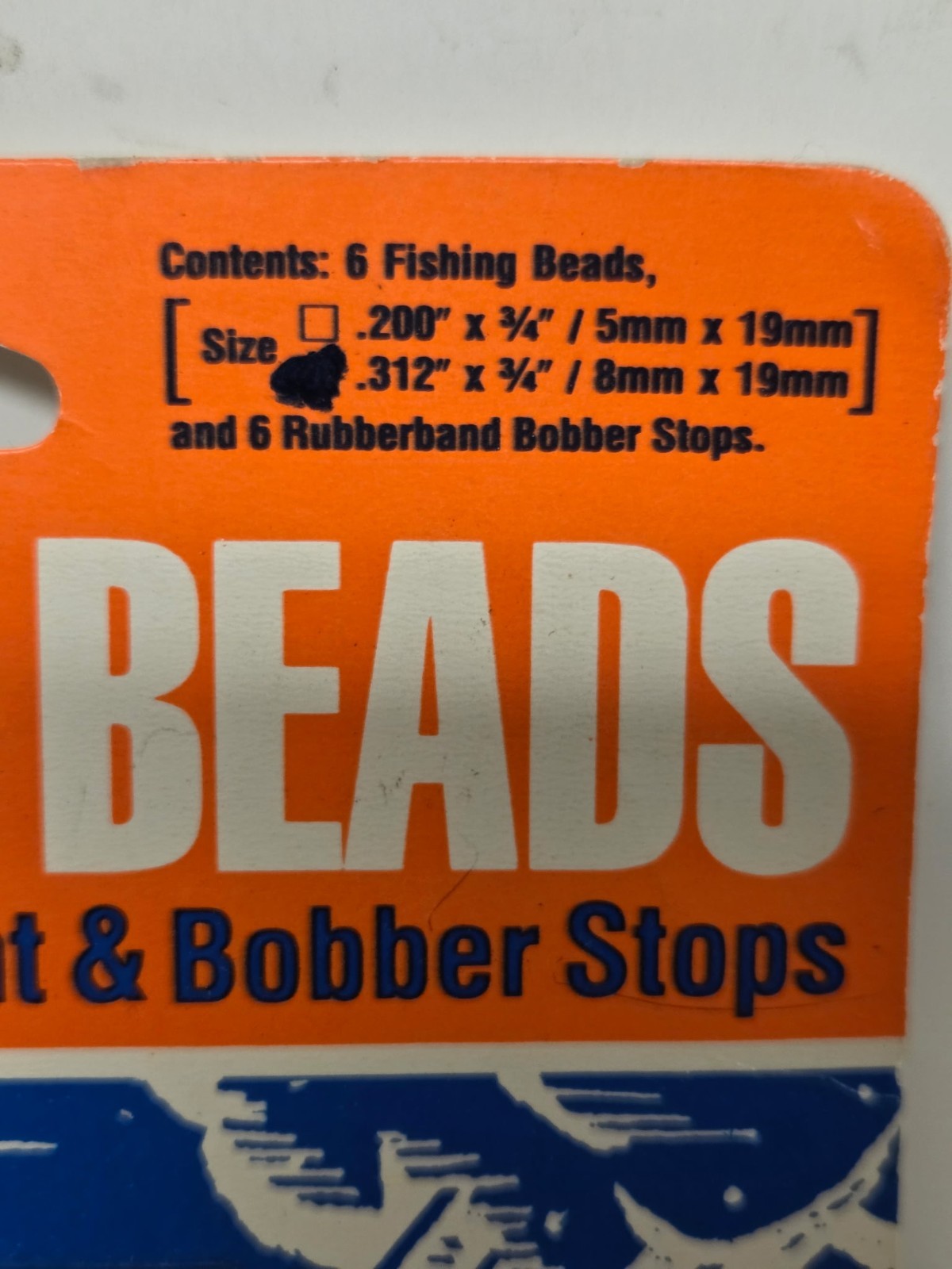 Vintage U.S Tackle Co Speedo Beads Quick Stops