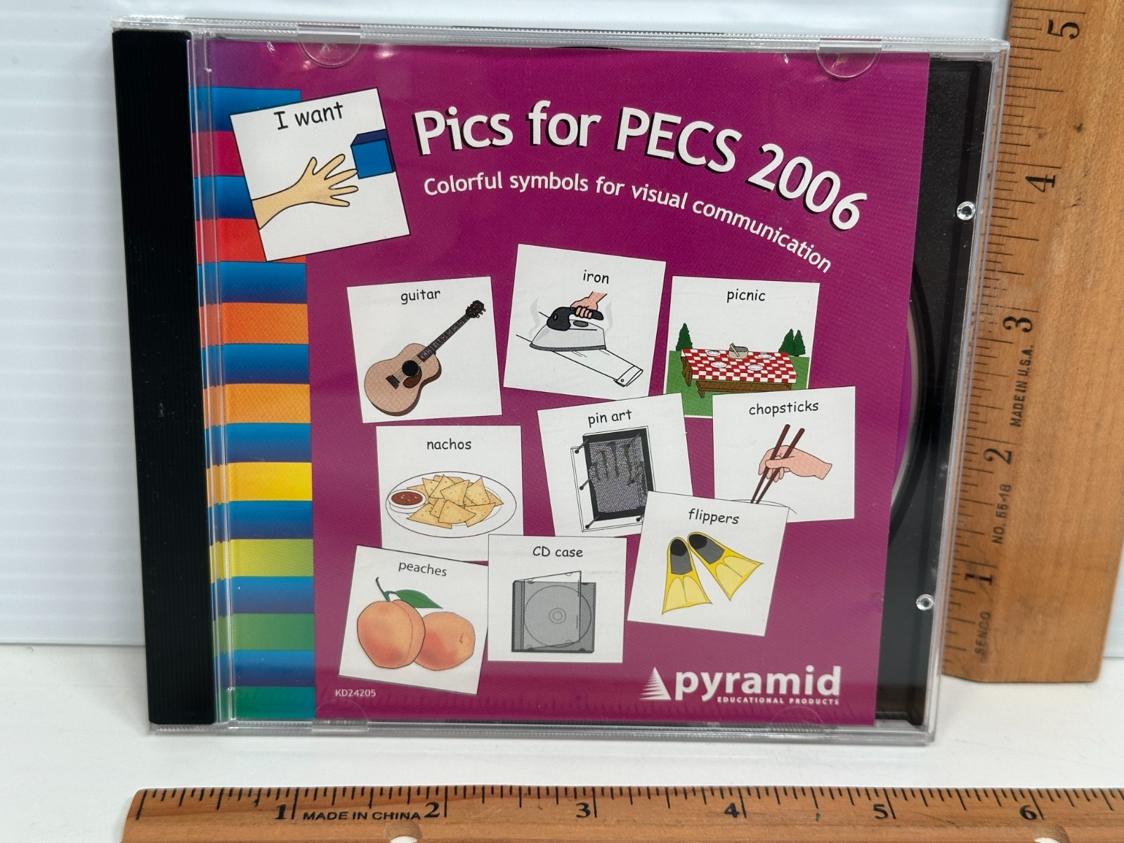 Pics for PECS 2006 Colorful Symbols Visual Communication Software Pyramid