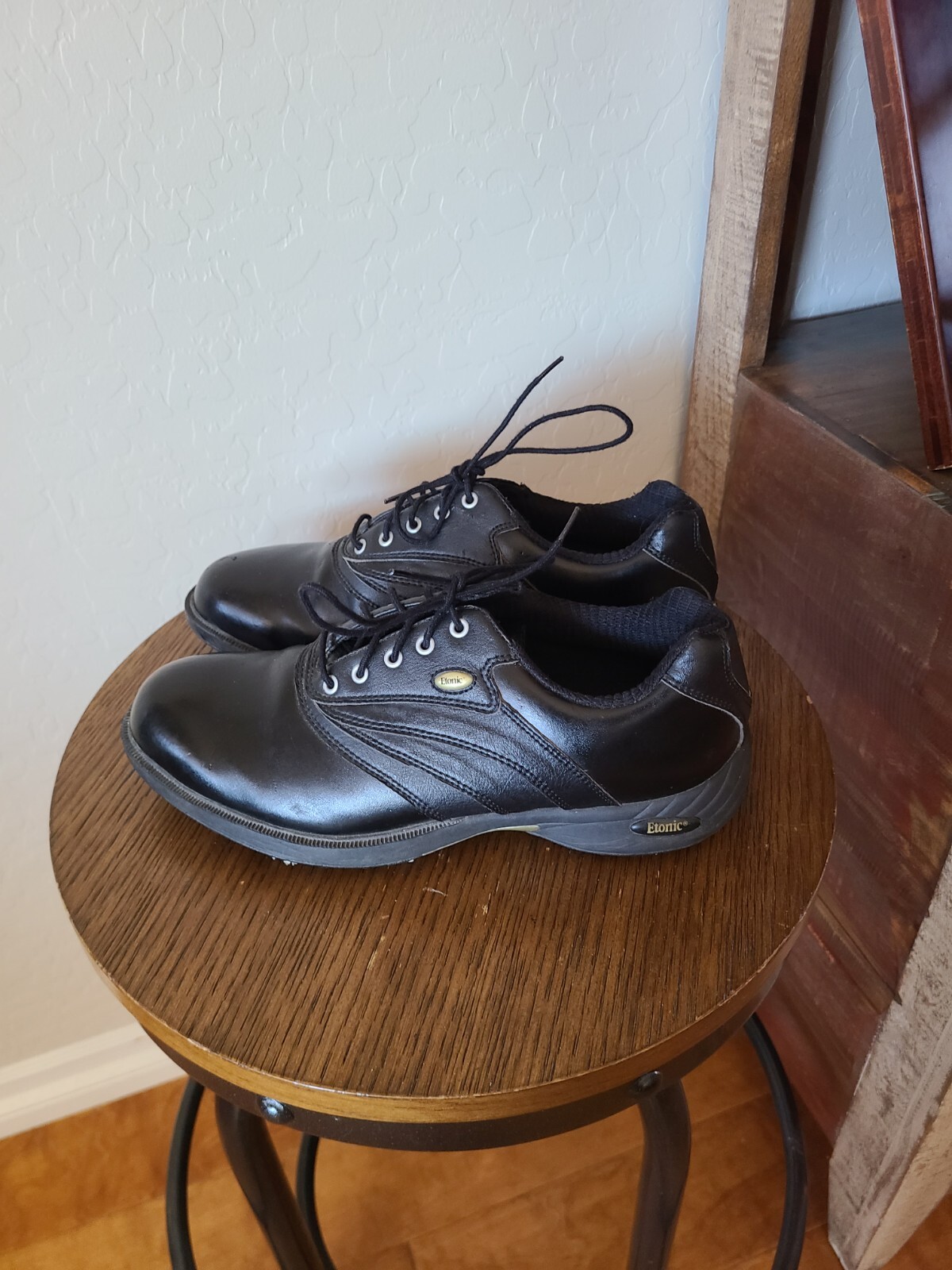 Men's Etonic Dri-Lite 200 Golf Shoes Size 7 1/2 M- Black