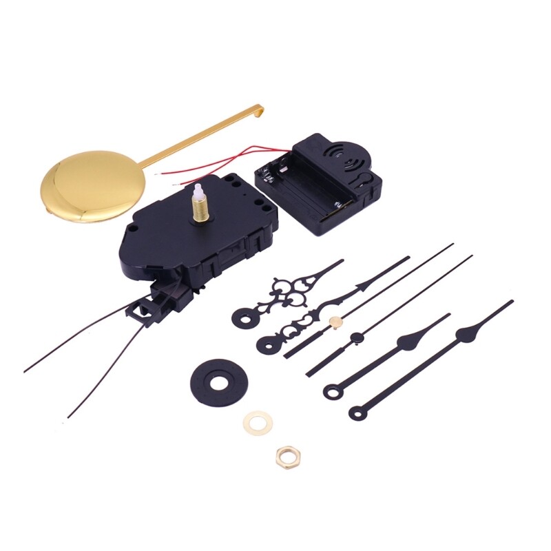 Wall Clock Metal Pendulum accessories DIY Bedroom Dormitory Decoration