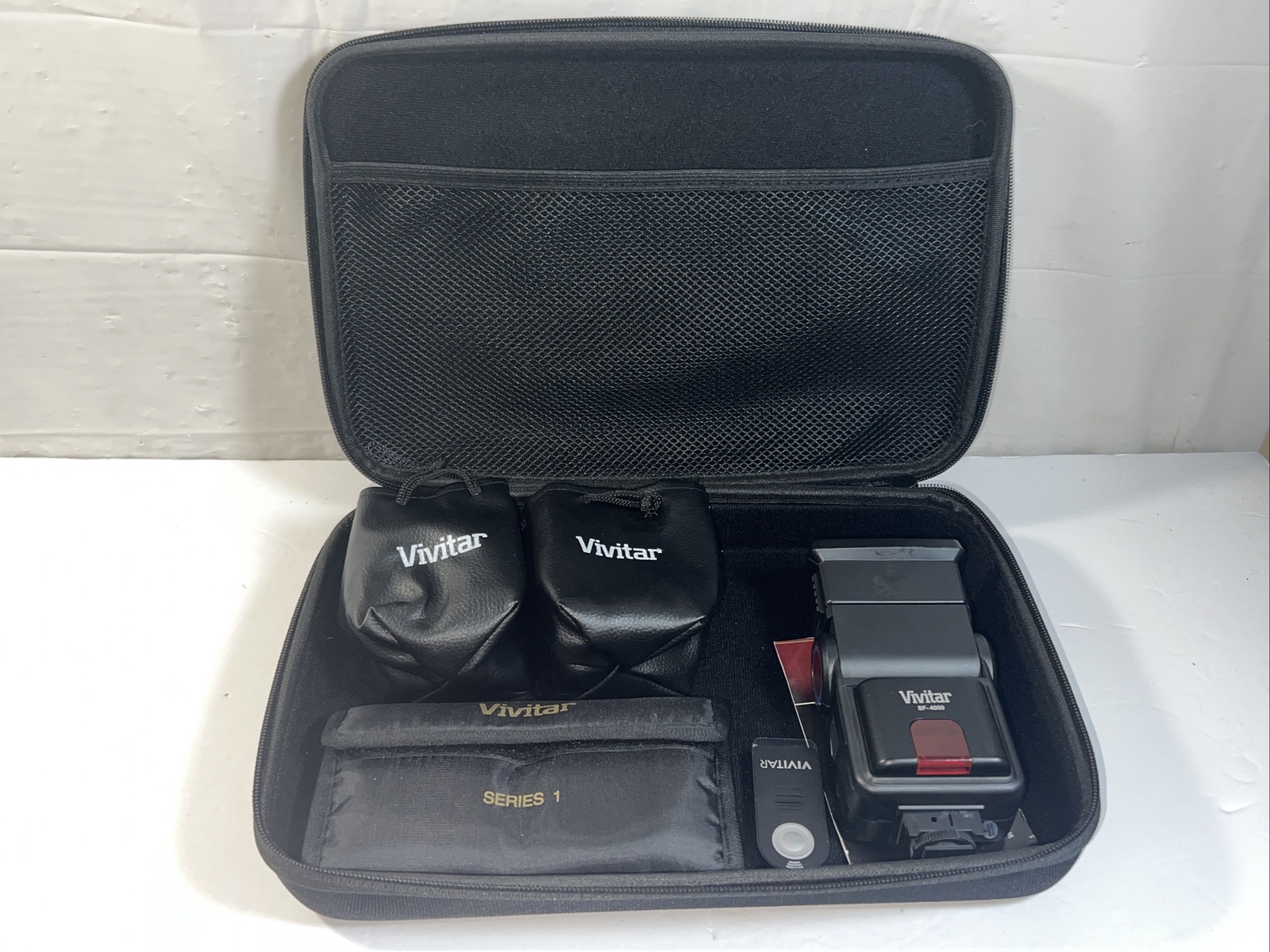 Vivitar Bundle With 2 Lenses, 1 Flash, Remote, Filter Kit And Case