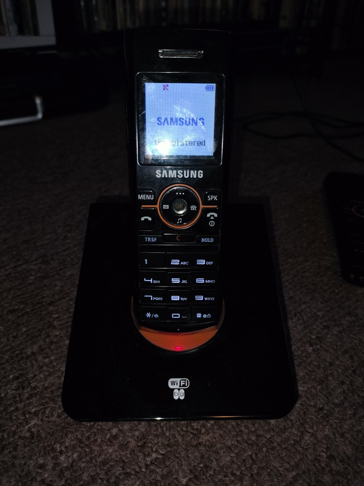Samsung SMT-W5120 Wireless IP Handset IEEE 802.11 b/g wireless LAN W AC+Battery