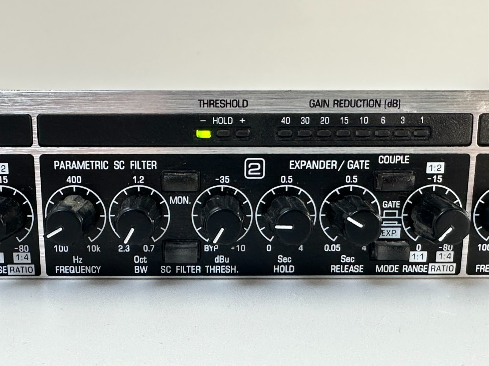 Behringer XR4400 Multigate Pro Quad Expander Gate Rack Audio Processor