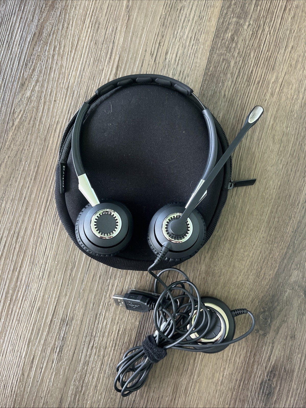 Jabra Biz 2400 USB Wired Headset Black