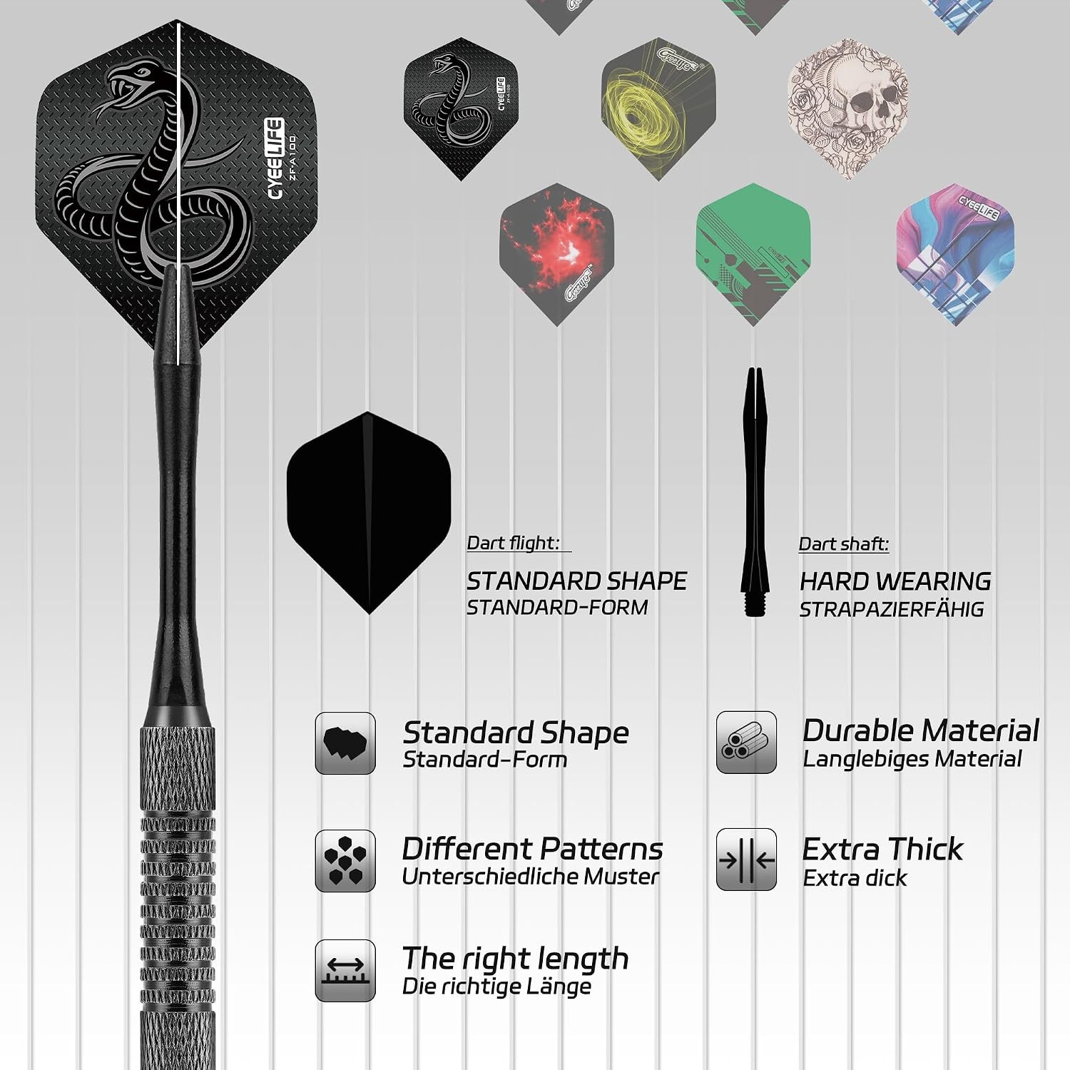 Soft Tip Darts Set Electronic Dart Board Plastic