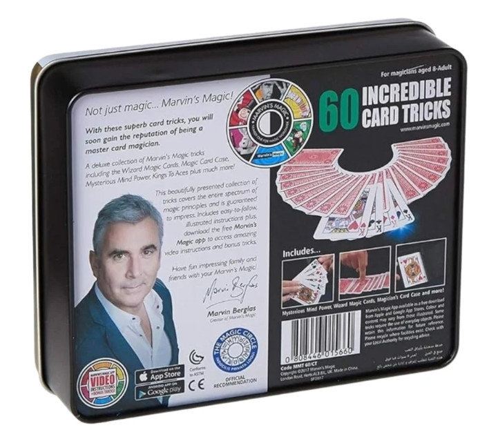 🃏 Hamleys® Marvin's Magic – 60 Incredible Card Tricks 🎩✨