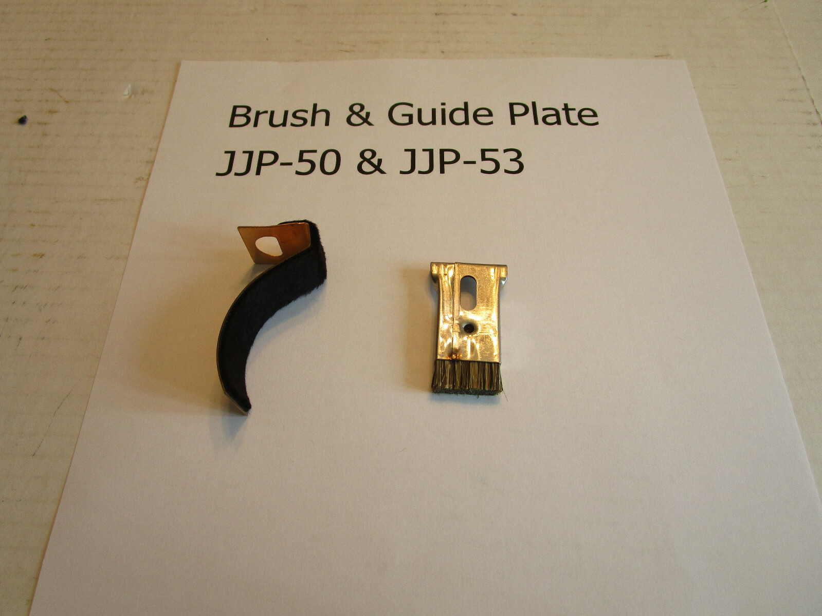 Replacement Guide Plate & Brushes for Jang JP-1 Precision Garden Seeder