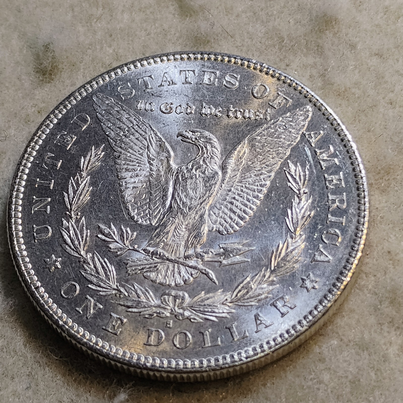 1878 S ~ MORGAN SILVER DOLLAR ~ CH BU