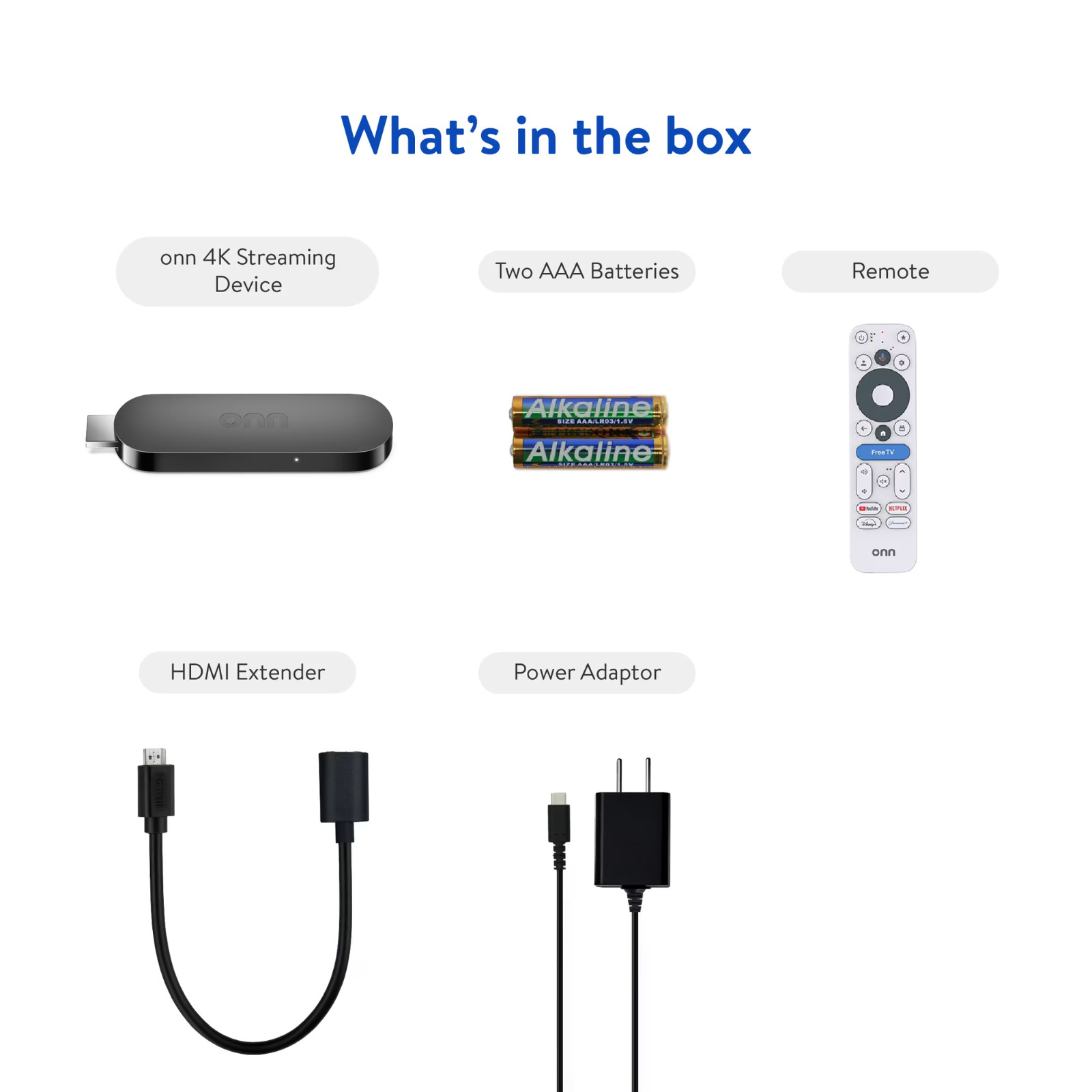 onn 4K Streaming Device, Google TV with Gemini (NEW 2026 Model)