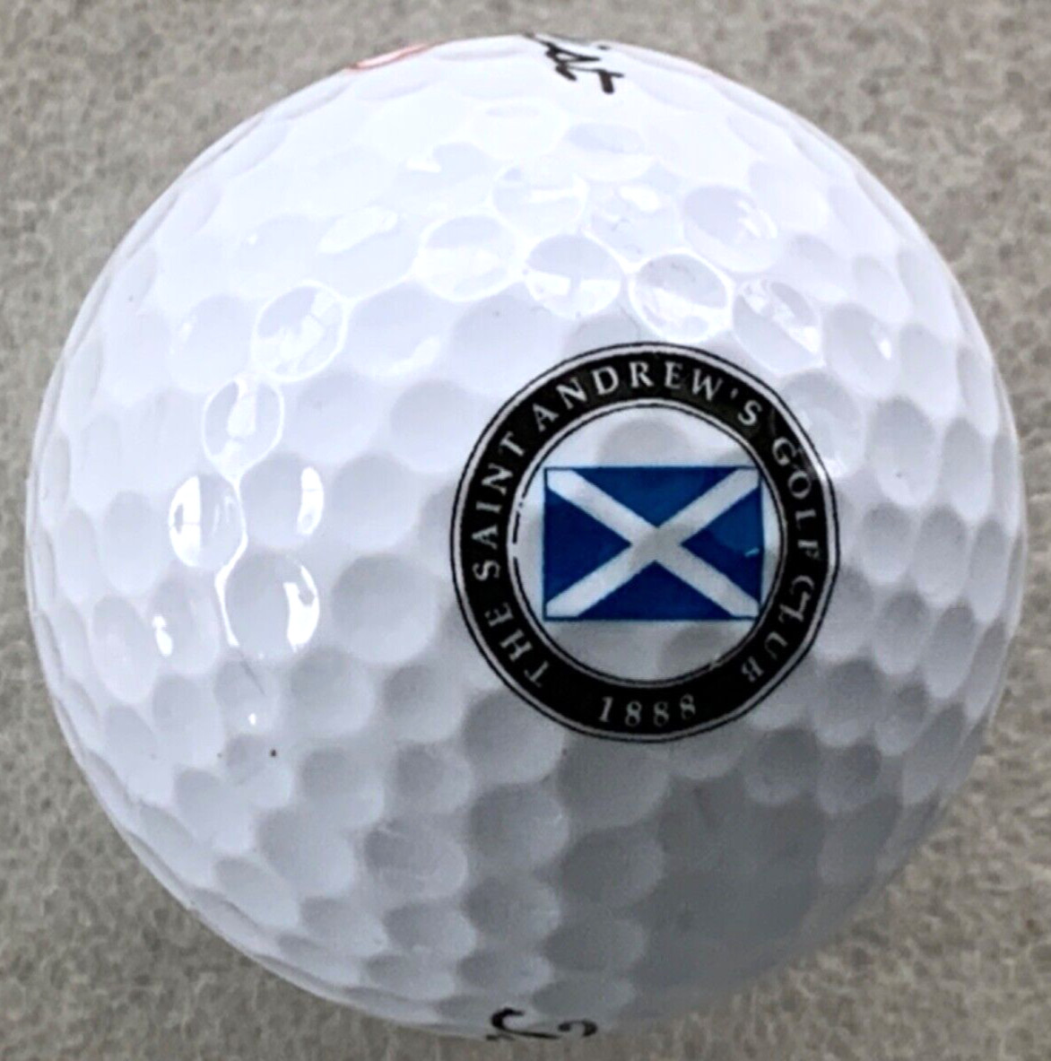 SAINT ANDREWS GOLF CLUB 1888 USGA FOUNDING MEMBERS OLDEST CLUB IN U.S. GOLF BALL